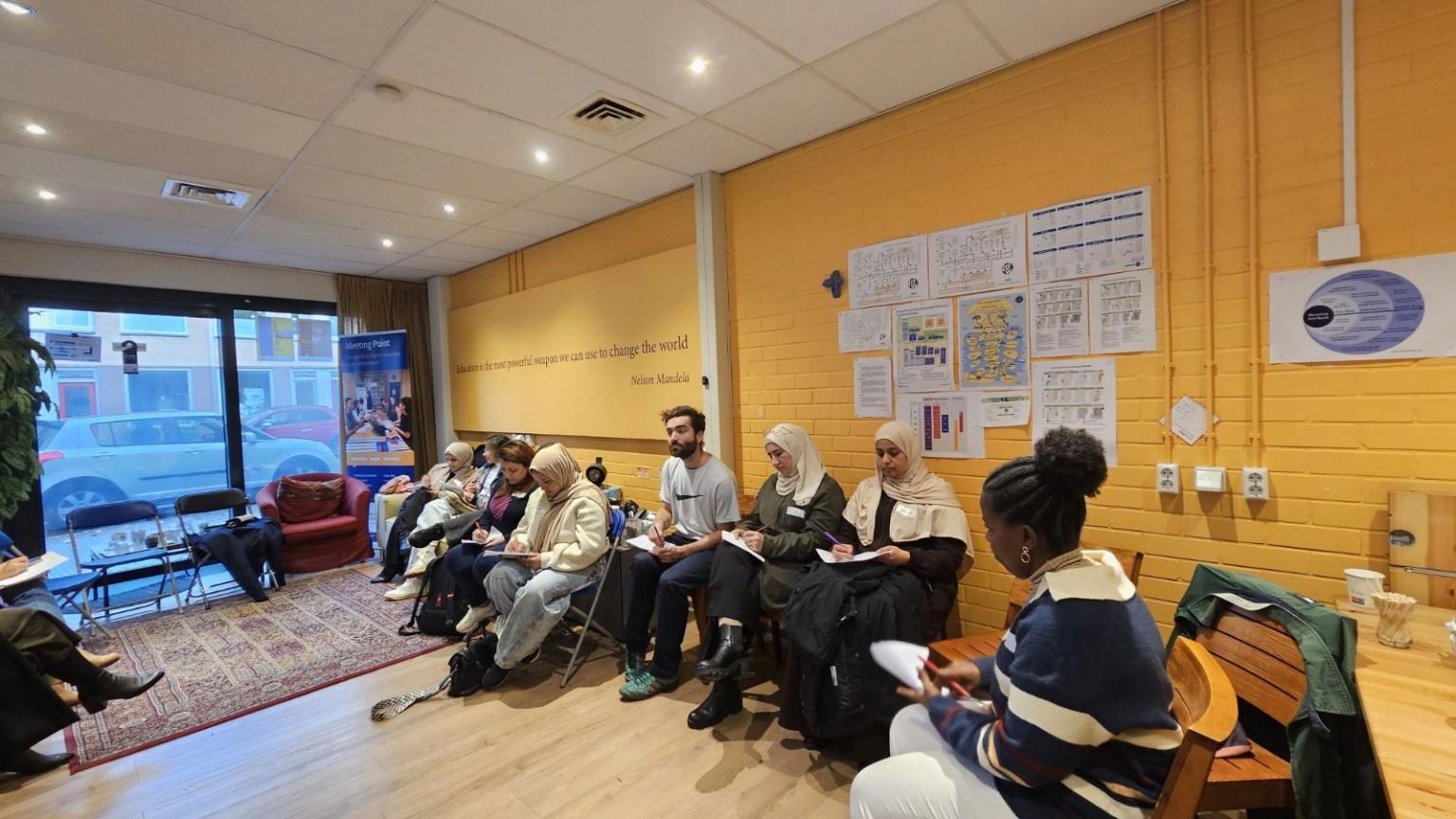 Identiteit in beweging: workshops over identiteit en veerkracht voor vluchteling-studenten